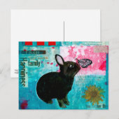 BUN N BUTTERFLY BRIEFKAART (Voorkant / Achterkant)