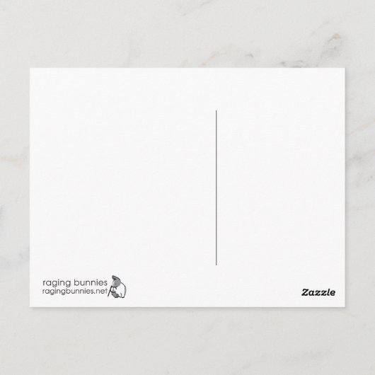 BUN N BUTTERFLY BRIEFKAART (Achterkant)