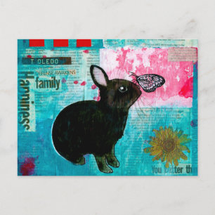 BUN N BUTTERFLY BRIEFKAART