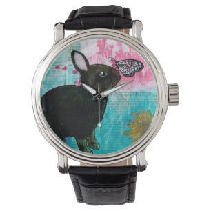 BUN N BUTTERFLY HORLOGE