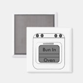 Bun N The Oven Magneet (Voorkant / Achterkant)