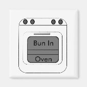 Bun N The Oven Magneet (Voorkant)