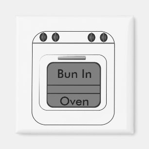 Bun N The Oven Magneet