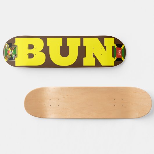 BUN. OFFICIEEL 8 1/4" Skateboard Deck (Horizontaal)