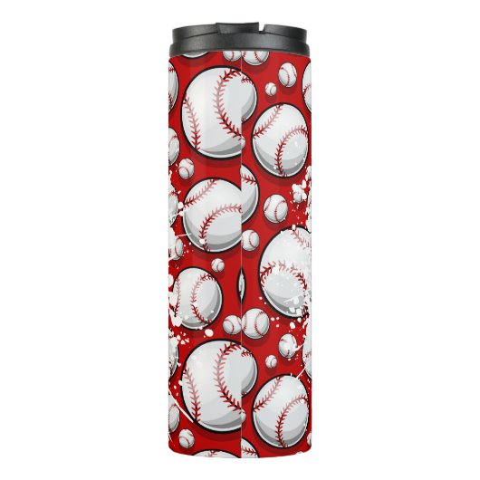 Bun Red Travel Tumbler Thermosbeker (Achterkant)