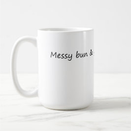 Bun van berichten en het krijgen van Stuf gedaan Koffiemok