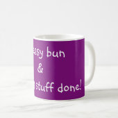 Bun van het bericht en het Krijgen van Stuff Gemaa Koffiemok (Voorkant rechts)