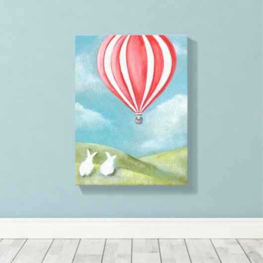 Bun Voyage Ingewikkeld Canvas (Insitu (Houten vloer))