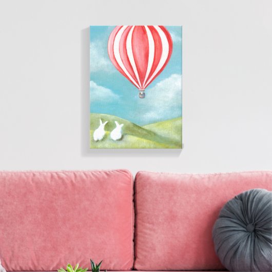 Bun Voyage Ingewikkeld Canvas Afdruk (Insitu (Woonkamer))