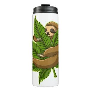 Bun Weed Sloth Thermosbeker
