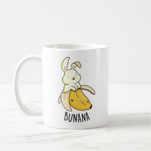 Bunana Funny Bunny in een bananenun Koffiemok