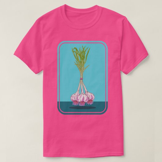 Bunch knoflook t-shirt (Design voorkant)