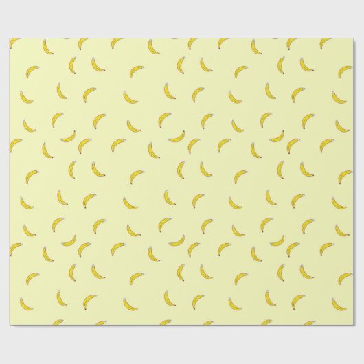 Bunch - O - Bananas Wrapping Paper Cadeaupapier (Vlak)