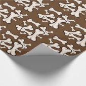 Bunch of Botten Dog Gift Wrap Cadeaupapier (Hoek)