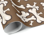Bunch of Botten Dog Gift Wrap Cadeaupapier (Rol Hoek)