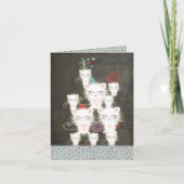 Bunch of cats kaart grappig Sympathie mooie groete (Voorkant)