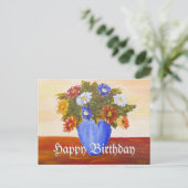 Bunch of Flowers Briefkaart (Staand voorkant)