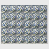 Bunch of Flowers Elegant Daisies Waterverf Cadeaupapier (Vlak)