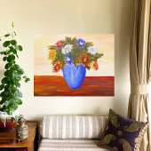 Bunch of Flowers Perfect Poster