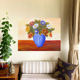 Bunch of Flowers Perfect Poster