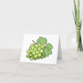 Bunch of Grapes Feestdagen Kaart