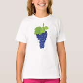 Bunch of Grapes Girls T-Shirt (Voorkant)