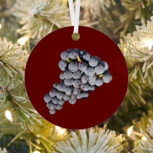 Bunch of Grapes Metalen Ornament
