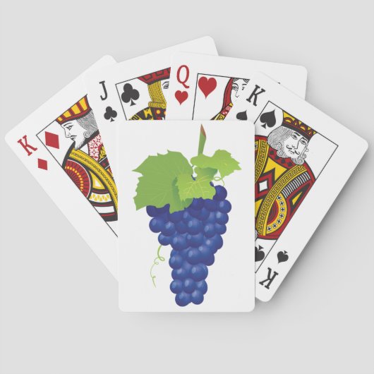 Bunch of Grapes Speelkaarten (Achterkant)