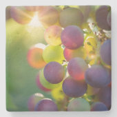 Bunch of Grapes Stenen Onderzetter (Voorkant)