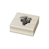 BUNCH OF GRAPES WOOD STEMP RUBBERSTEMPEL (Stempel)