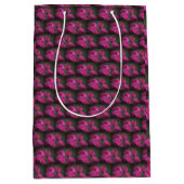 Bunch of Pink Roses Medium Cadeauzakje (Voorkant)