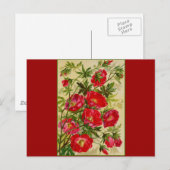 Bunch of Red Flowers Briefkaart (Voorkant / Achterkant)