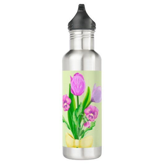 Bunch of Spring Flowers Thermal Tumbler Waterfles (Rechts)