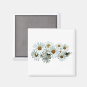 Bunch of White Daisies Magneet (Voorkant / Achterkant)