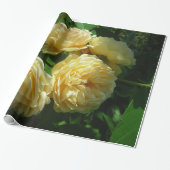 Bunch of Yellow Roses Cadeaupapier (Uitgerold)