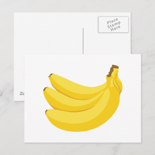 Bunch van Bananas Briefkaart (Voorkant / Achterkant)