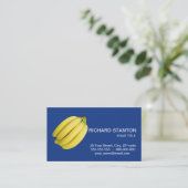 Bunch van bananen visitekaartje (Staand voorkant)