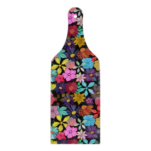 BUNCH VAN BEAUTIFUELE EN  KLEURENDE STROMEN SNIJPLANK (Voorkant)