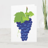 Bunch van druiven Wenskaarten Kaart (Voorkant)
