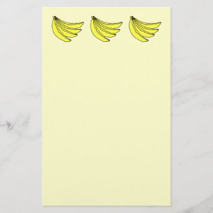 Bunch van Gele Bananen. Briefpapier