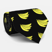 Bunch van Gele Bananen. Stropdas (Opgerold)