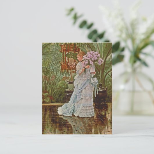 Bunch van Lilacs c1875 Briefkaart (Staand voorkant)