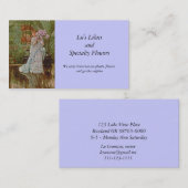 Bunch van Lilacs c1875 Visitekaartje (Voorkant / Achterkant)