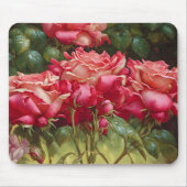 Bunch van Red Roses Whimsical Art Muismat (Voorkant)