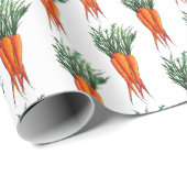 Bunch van Sinaasappel vegetable Veggie Garden Cadeaupapier (Rol Hoek)