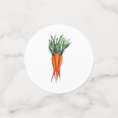 Bunch van Sinaasappel vegetable Veggie Garden Confetti (Kleine voorkant)