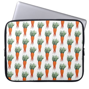 Bunch van Sinaasappel vegetable Veggie Garden Laptop Sleeve