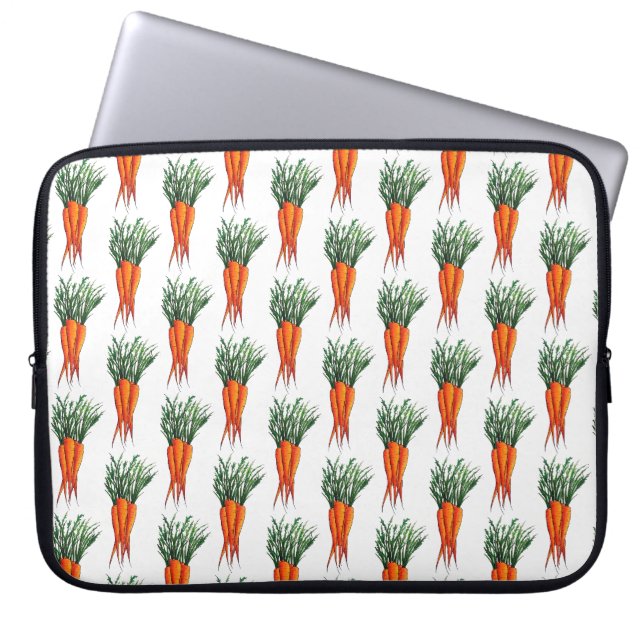 Bunch van Sinaasappel vegetable Veggie Garden Laptop Sleeve (Voorkant)