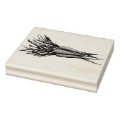 Bunch van Sinaasappel vegetable Veggie Garden Rubberstempel (Stempel)