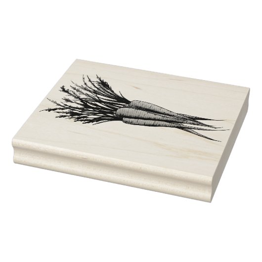 Bunch van Sinaasappel vegetable Veggie Garden Rubberstempel (Stempel)